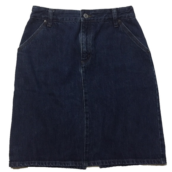 Levi's Dresses & Skirts - Levi's Blue A-line Denim Jean Skirt